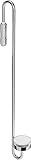 ARKA mySCAPE-CO2 Diffusor - 30 cm Edelstahl - 4/6 mm Anschluss - Korrosionsbeständig mit austauschbarer Keramikplatte, ideal für präzise CO2-Dosierung im Aquascaping.