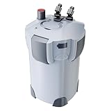 SunSun HW-402B Aquarium Außenfilter 1000 L/h mit 9 W UVC Klärer und 3 Stufen inkl Filtermaterial, Filtemedien, Filterpumpe