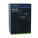 Dennerle Scaper's Flow Black - Rucksack Außenfilter für Aquascaping-Aquarien (Hang-On)