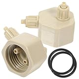 BUGUUYO 2 Stück Selbstgemacht Flaschenverschlüsse Für Co2-generator Aus Kunststoff Tragbarer Aquarium Co2-diffusor Für Pflanzen Und Fische Kompatibel Mit Standard Plastikflaschen Effizient Und Dicht