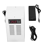 Elektronischer Wasserkühler 72W Fischtankkühler Niedriger Geräuschkonstante Temperaturkühlsystem für Zuhause und Kleines Aquarium (EU-Stecker)