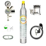 CO2-Anlage für Aquarien mit 425g CO2-Zylinder Soda | OCOPRO DLX-350 Plus