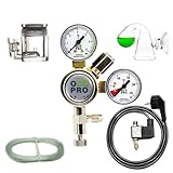 CO2-Anlage Aquarium OHNE Flasche OCOPRO DLX-350 Plus mit Nachtabschaltung und Dauertest/Langzeittest
