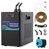 BAOSHISHAN 160L Aquarium Wasserkühler Aquarium Chiller Wasserkühlung Heizung Maschine für Quallen-Wasserpflanzen Korallenkristall Garnelen Süß- / Salzwasser-Wasserpflanzen 220V