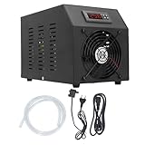 Aquarium Wasserkühler Aquarium Kühlsystem 16 Gallonen 60 L 1/4 PS 2-in-1-Kühlung und Heizung (EU Stecker 220 V)