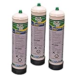 JBL Pro Flora u500 63173 CO2-Einweg-Vorratsflasche, 3er Set (3 x 500 g)