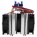 KIMISS Wasserkühler & Peltier -Kühlersystem für 40 L Aquarien - Energieeffiziente Thermoelektrische Kühlung (180W (geeignet für 40 -Liter -Fischtank))