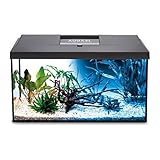 Aquael 5905546191692 Leddy 60 Ausgestattetes Aquarium, 60 X 30 X 30 cm, 54 L