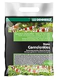 Dennerle Nano Garnelenkies | CO2 beständiger Aquarienkies | Geeignet für Garnelen und Krebse (Arkansas Grau)…